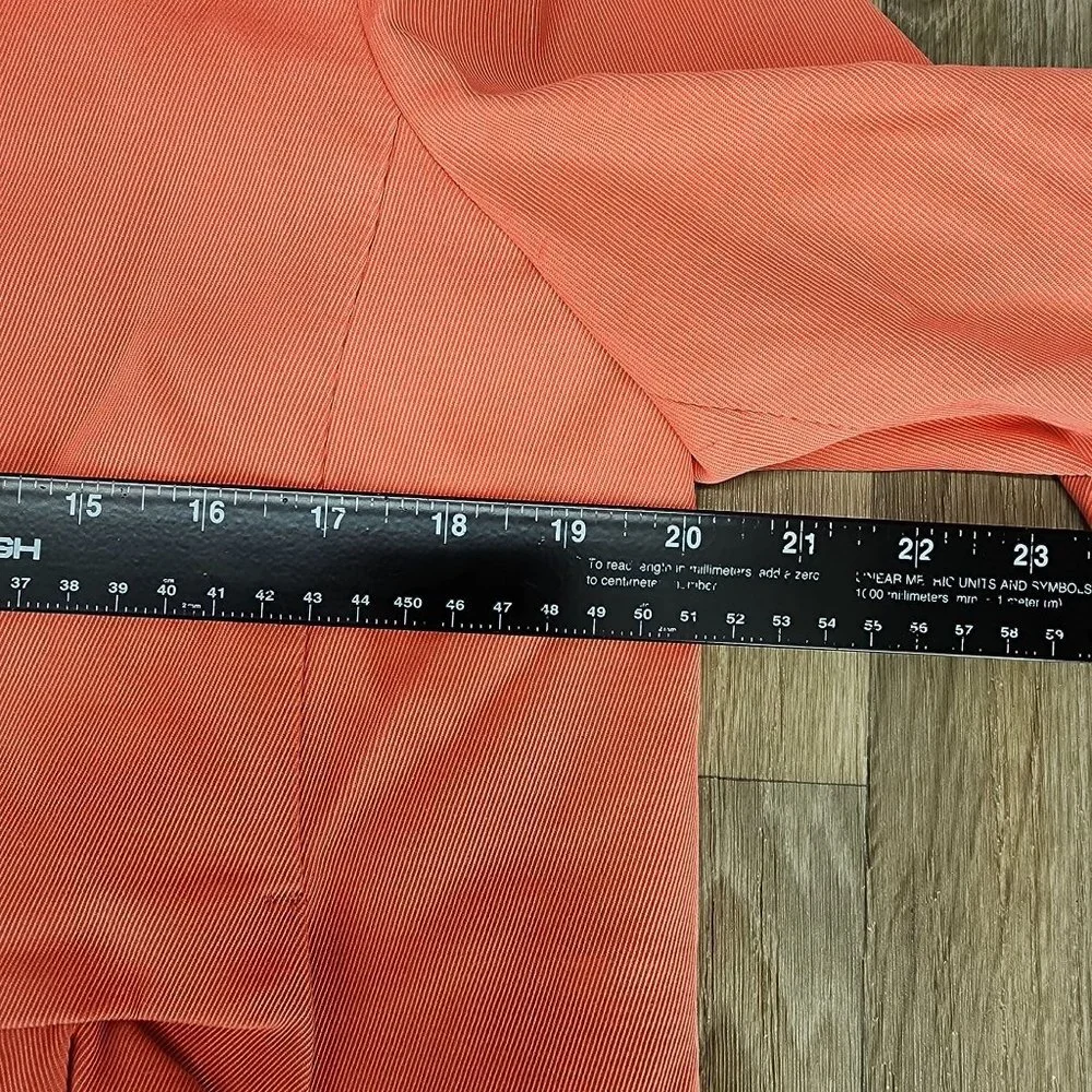 Red Valentino Women's IT 46/US 10‎ Coral Bow Detail 3/4 Sleeve Blazer Jacket